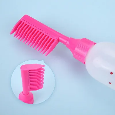 Multi-functional Refillable Bottle with Hair Brush